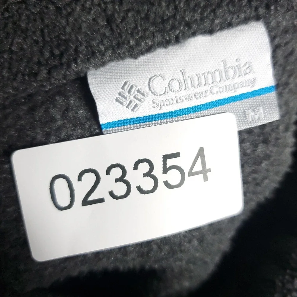 Columbia Sweater Womens Medium Gray Fleece Full Zip Up Jacket Sweatshirt - Picture 9 of 10